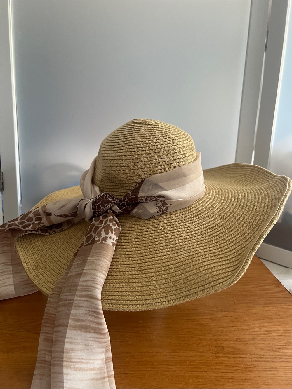 Magid wide brim paper straw hat one size